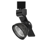 Benzara 12W Integrated Led Metal Track Fixture with Mesh Head, Black