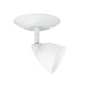 Benzara 50 Watt Metal Ceiling Track Light with Serpentine Fixture, White