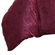 Benzara 4 Piece Velvet Twin Size Comforter Set with Accent Pillows, Pink