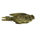 Benzara Metal Frame Bird Shape Paperweight, Antique Brass