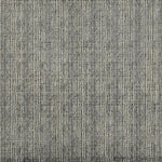 Benzara 3 x 2 Feet Block Printed Cotton Rug with Tassel, Gray and Off White