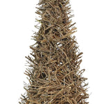 Benzara Wooden Rustic Accent Decor with Cork Branch Tree Design, Large, Brown