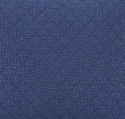 Benzara 3 Piece Diamond Quilted Polyester Queen Coverlet Set, Blue