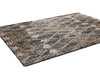 Benzara 84 x 60 Hand Tufted Polyester Rug with Diamond Design, Medium, Multicolor