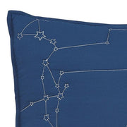 Benzara Constellation Theme Full Size Fabric Comforter set with 1 Sham, Blue