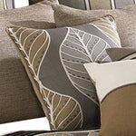 Benzara 9 Piece Queen Polyester Comforter Set 