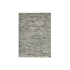 Benzara Rectangular Machine Woven Fabric Rug with 12mm Pile, Medium, Gray