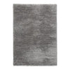 Benzara Rectangular Polypropylene Rug with Solid Color, Medium, Gray