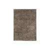 Benzara Machine Tufted Fabric Rug with Shag Design and Soft Piles, Medium, Gray