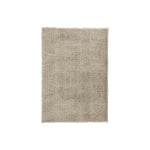 Benzara Machine Woven Shag Design Rug with Ultra Thick Pile, Large, Charcoal Gray