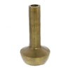 Benzara BM229329 Metal Genie Vase with Cylindrical Neck, Large, Brass