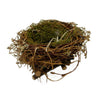 Benzara BM229341 Handmade Accent Decor with Bird Nest Design, Small, Brown