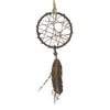 Benzara Rustic Metal Dream Catcher Walldecor with Hanging Rope, Bronze