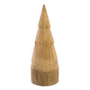 Benzara Wooden Primitive Tree Accentdecor with Carved Details, Large, Brown