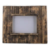 Benzara 5 X 7 Vertical Frame with Weathered Details, Brown