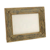 Benzara 5 X 7 Horizontal Frame with Textured Details, Brown