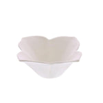 Benzara Lilac Flower Design Tea Light Candle Holder, White
