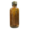 Benzara 5 Inch Medicine Syrup Design Accentdecor, Small, Brown