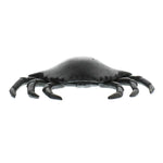 Benzara Metal Crab Design Box with Hinged Opening, Antique Black