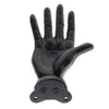 Benzara Metal Open Human Right Hand Walldecor with 2 Screw Mount, Antique Black
