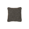Benzara 20 x 20 Inches Polyester Wrapped Accent Pillow, Set of 4, Brown
