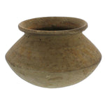 Benzara Rustic Clay Earthen Water Pot with Round Top, Brown