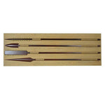 Benzara 26 x 24 Handmade Spear Engraved Shadow Box Wall decor, Brown
