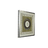 Benzara 27 x 32 Abstract Artwork Shadow Box Wall decor, Gray and Brown