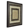 Benzara 26 x 35 Abstract Weave Shadow Box Wall decor, Brown and Beige