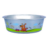 Benzara Multi Print Stainless Steel Dog Bowl By Bella N Chaser