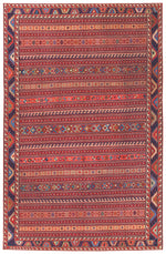 Kaleen Rugs Boho Patio Collection BOH02-25 Red  Area Rug