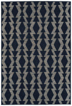 Kaleen Rugs Cove Collection COV04-22 Navy Area Rug