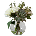 Uttermost 60182 Belmonte Floral Bouquet & Vase