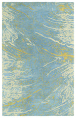Kaleen Rugs Brushstrokes Collection BRS01-17 Blue Area Rug
