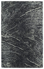 Kaleen Rugs Brushstrokes Collection BRS01-38 Charcoal Area Rug