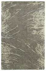 Kaleen Rugs Brushstrokes Collection BRS01-49 Brown Area Rug