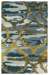 Kaleen Rugs Brushstrokes Collection BRS02-17 Blue Area Rug