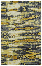 Kaleen Rugs Brushstrokes Collection BRS03-05 Gold Area Rug