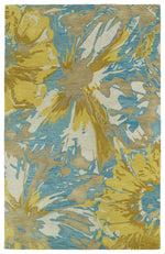 Kaleen Rugs Brushstrokes Collection BRS06-05 Gold Area Rug