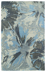 Kaleen Rugs Brushstrokes Collection BRS06-75 Grey Area Rug