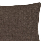 Benzara 2 Piece Diamond Quilted Polyester Twin Coverlet Set, Brown