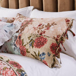 Greenland Home Fashions Briar Pillow Patchwork Floral Reversible King Sizes Shams
