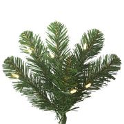 Vickerman 8.5' Oregon Fir Slim Artificial Christmas Tree Warm White LED