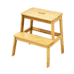 Natural Styled Bamboo Stool By The Urban Port