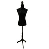 Female Solid Black Mannequin by The Urban Port