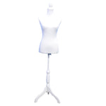 Female Solid White Mannequin by The Urban Port