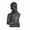 Doctor Statue Sculpture in Patina Black Finish by The Urban Port