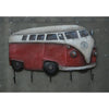 Rustic Red and White Van Wall Hooks by The Urban Port