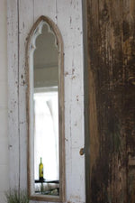 Kalalou CCG1415  Arched Wood Framed Mirror