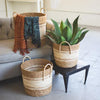 Kalalou CCH1061 Round Decorative Basket, Set of 3
